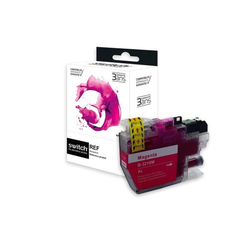 SWITCH Brother B3219XLM Cartouche compatible avec LC3219XLM - Magenta