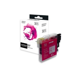 SWITCH Brother B980/1100M Cartouche compatible avec LC980/LC1100M - Magenta