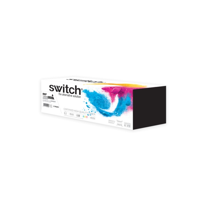 SWITCH Toner compatible avec 43979102 - Noir