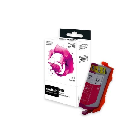SWITCH hp H903XLM Cartouche compatible avec T6M07AE - Magenta