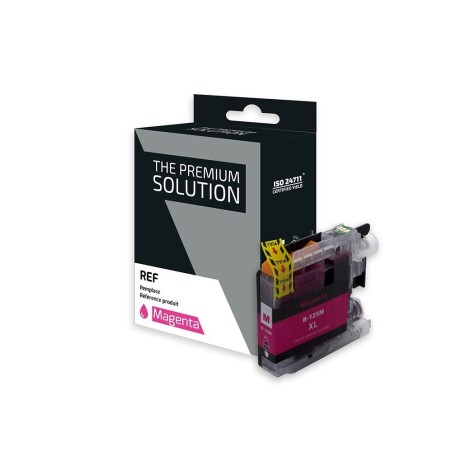 Brother B125XLM Cartouche compatible avec LC125M - Magenta