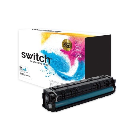 SWITCH Toner 'Gamme PRO' compatible avec CF401X, 201X - Cyan