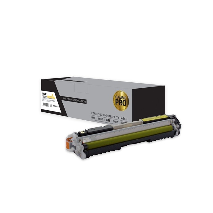 TPS HT130Y/CF352A - Toner 'Gamme PRO' compatible avec CF352A, 130A - Jaune