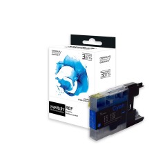 SWITCH Brother B1240XLC Cartouche compatible avec LC1220/1240/1280 - Cyan